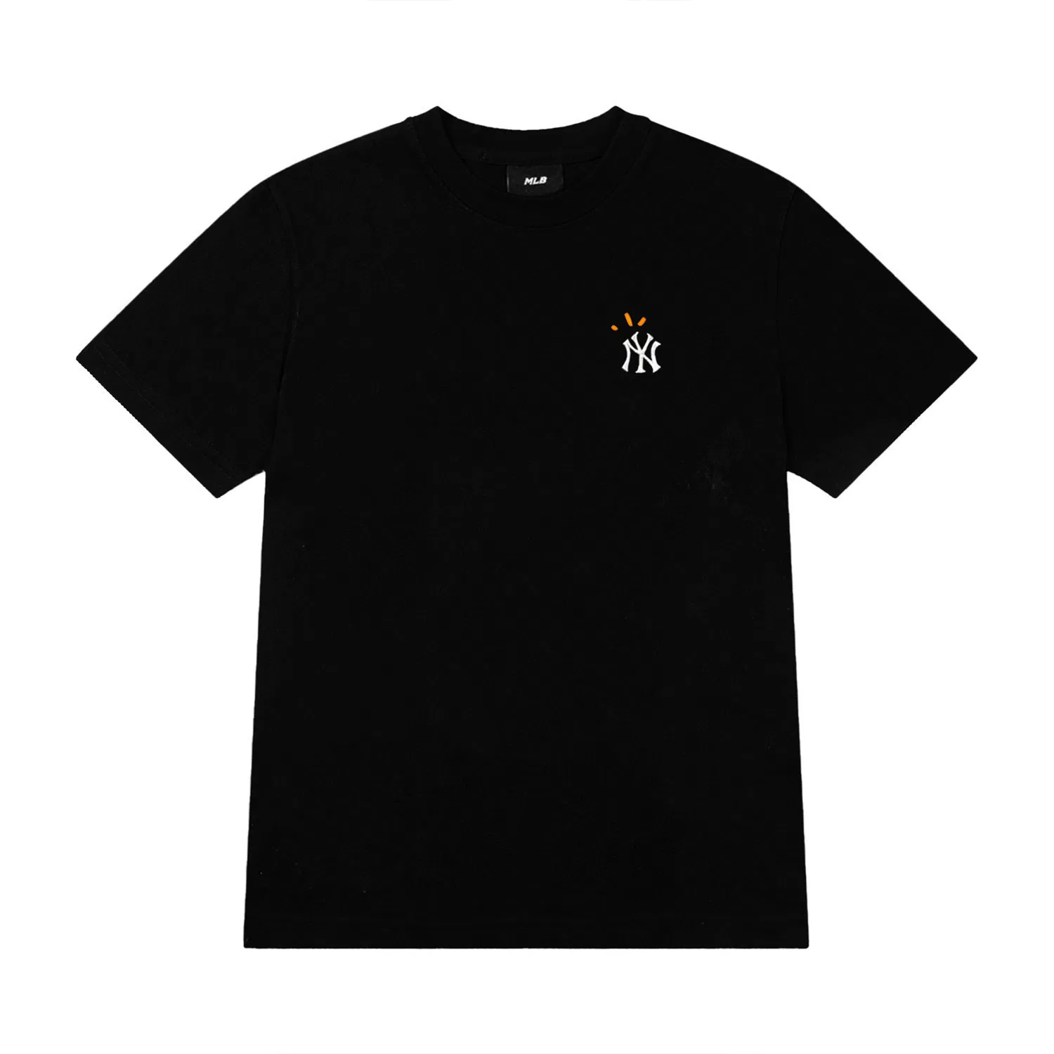 Футболка детская унисекс с коротким рукавом, черная, MLB — фото 3