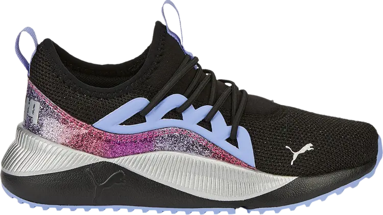 

Кроссовки Puma Pacer Future Allure Little Kid Night Out - Black Lavendar Pop, черный