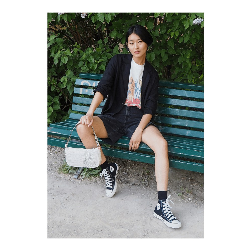 Кроссовки высокие Converse Chuck Taylor All Star Hi, черный