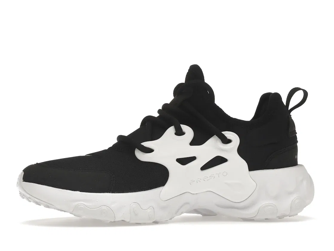 Детские кроссовки Lifestyle Nike React Presto Nike, Black/Black-White — фото 3