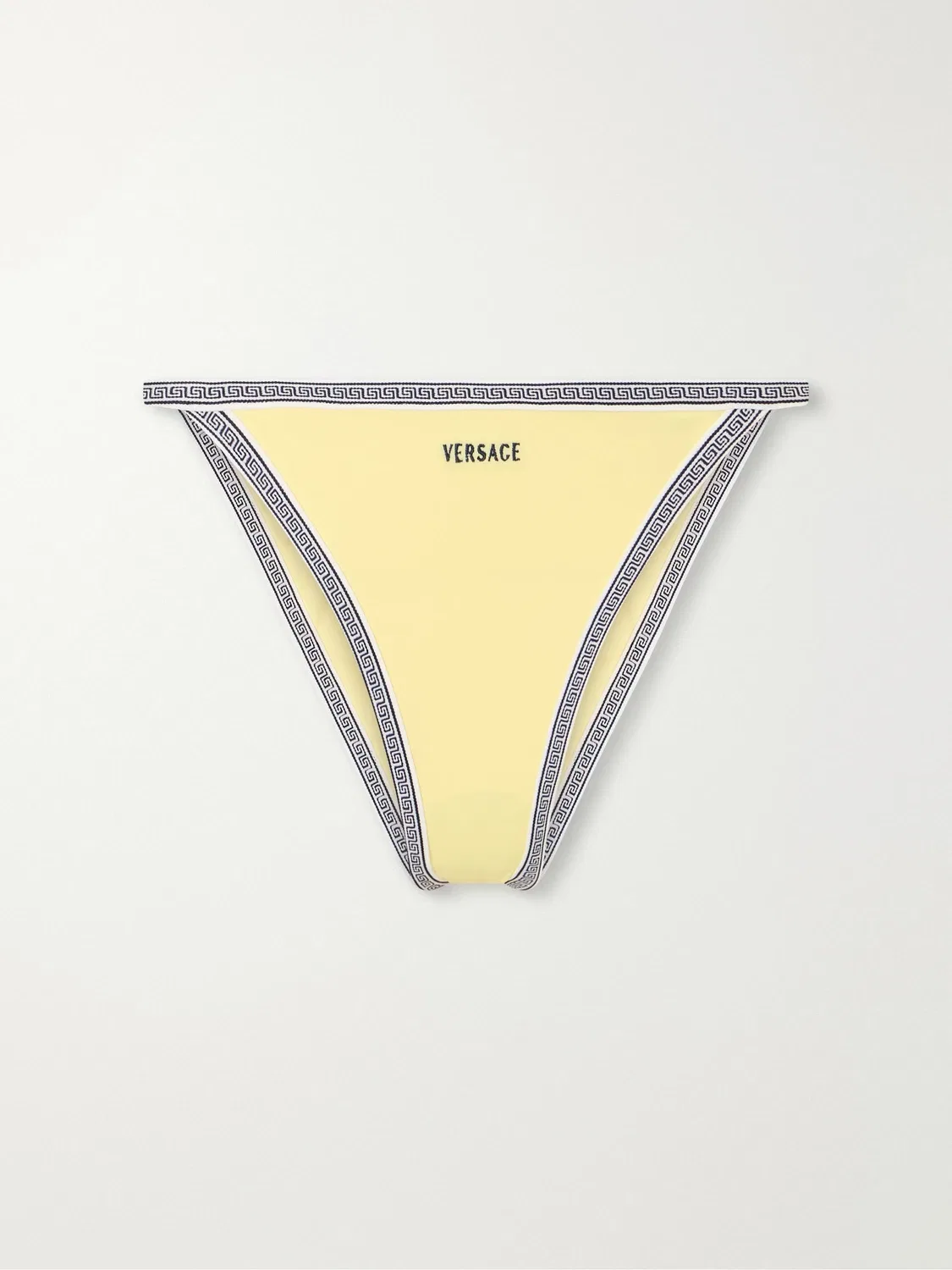 Плавки-бикини с греческим узором VERSACE, желтый