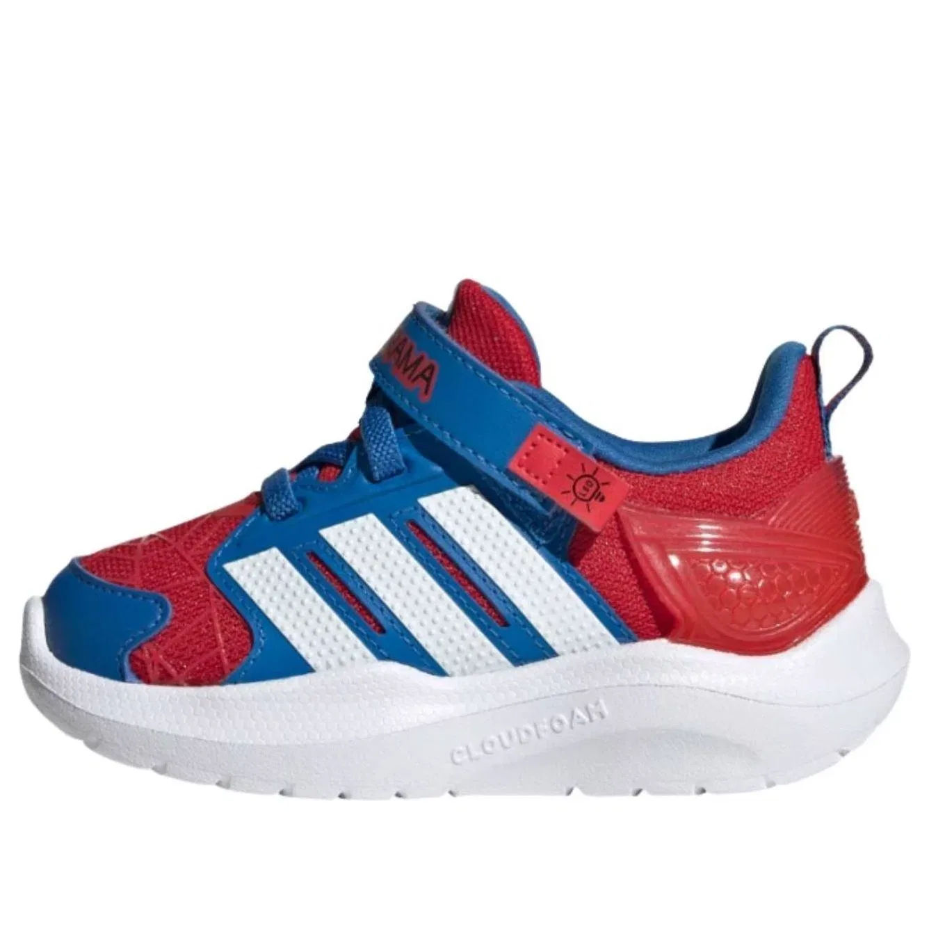 Детские кроссовки для малышей с принтом Spider-Man Adidas Lightorama, красный