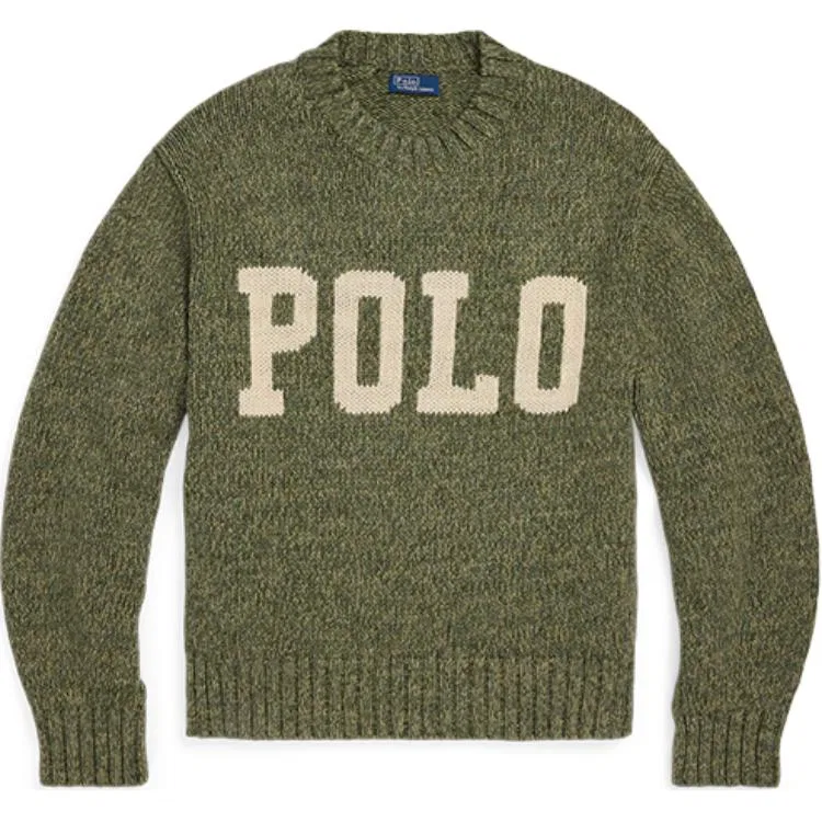 Женский свитер свободного кроя Sage Green Polo Ralph Lauren