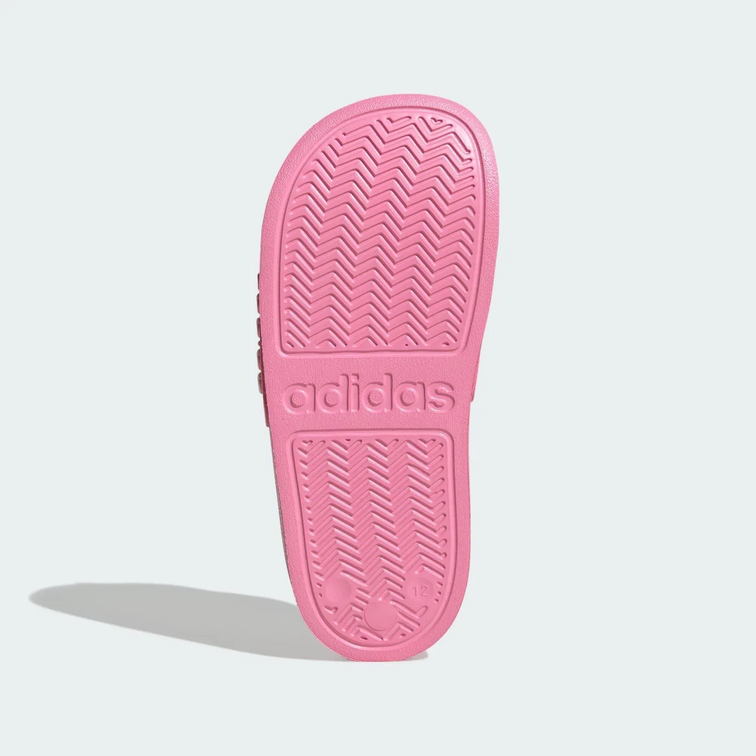 Детские сланцы с мягкой подошвой ADILETTE SHOWER Adidas, Hellrosa Weiss — фото 3