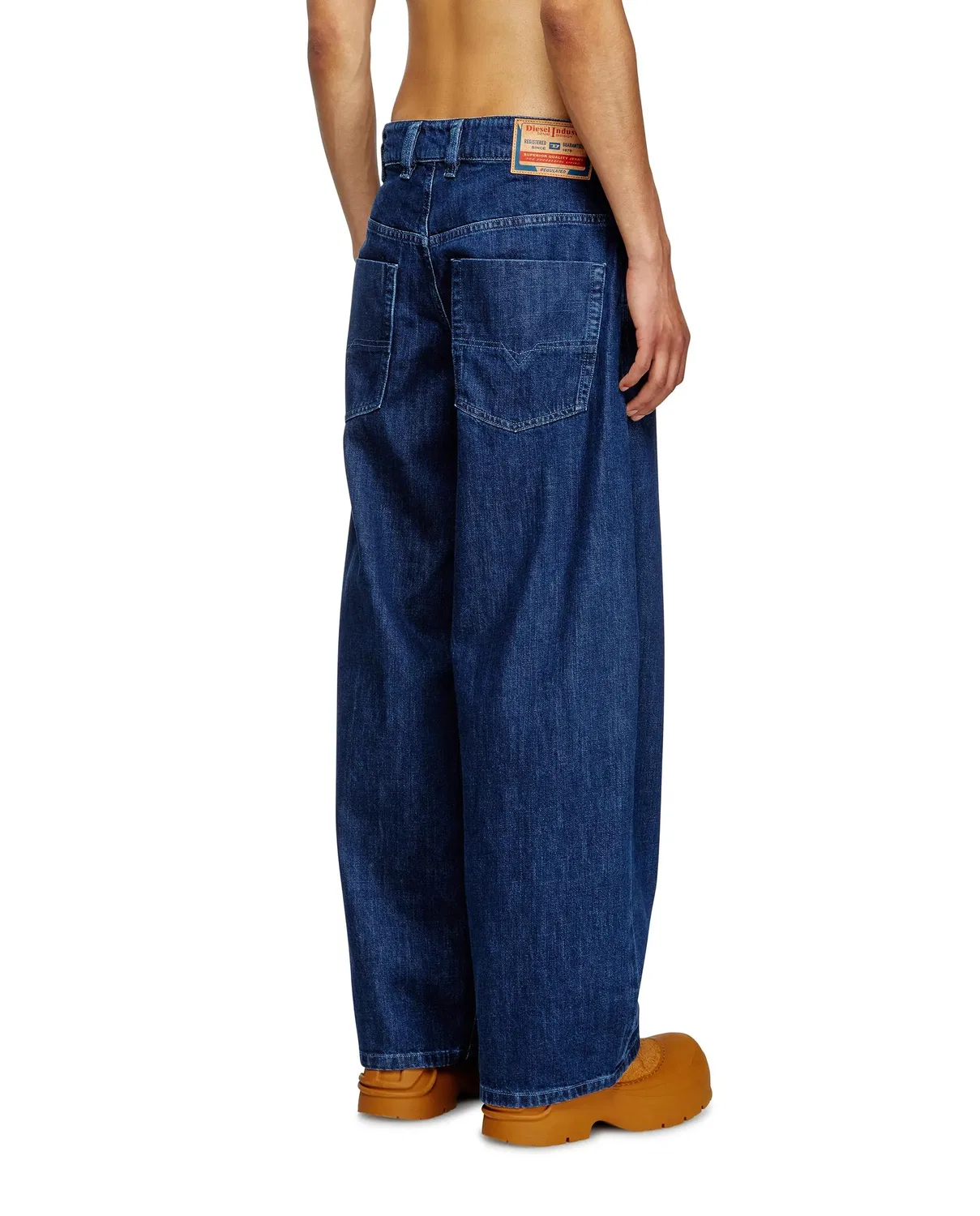 Мужские джинсы свободного кроя Diesel, Azul Denim — фото 2