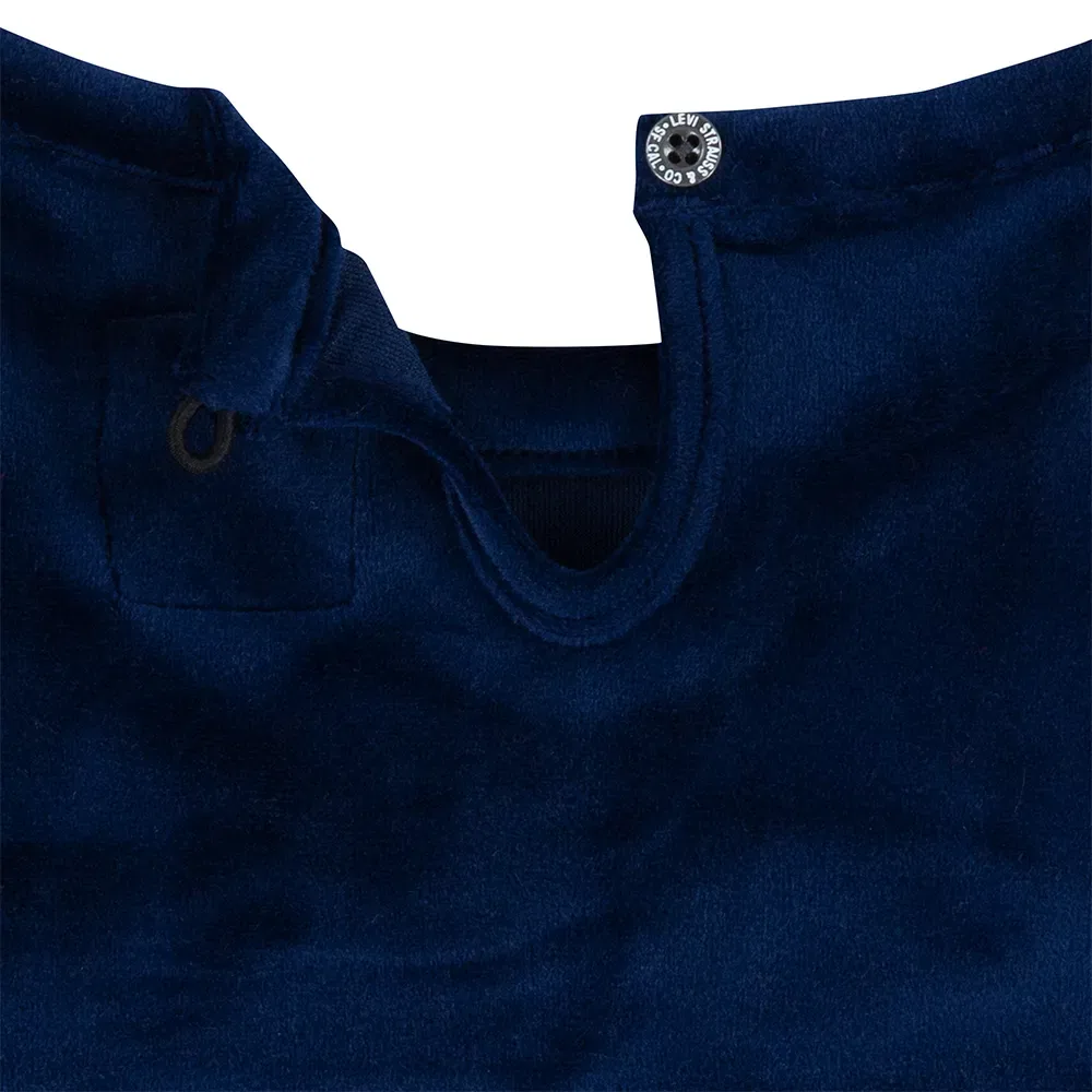 Платье длинное с рукавами Velvet Levi's, синий — фото 3