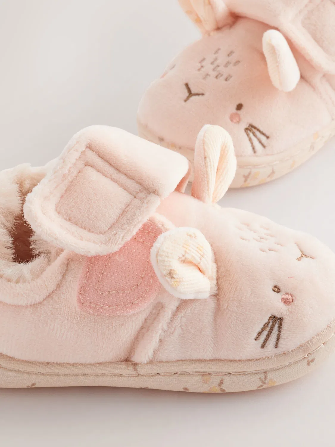 Тапочки с кроликом, Neutral Cream Next, кремовый — фото 4