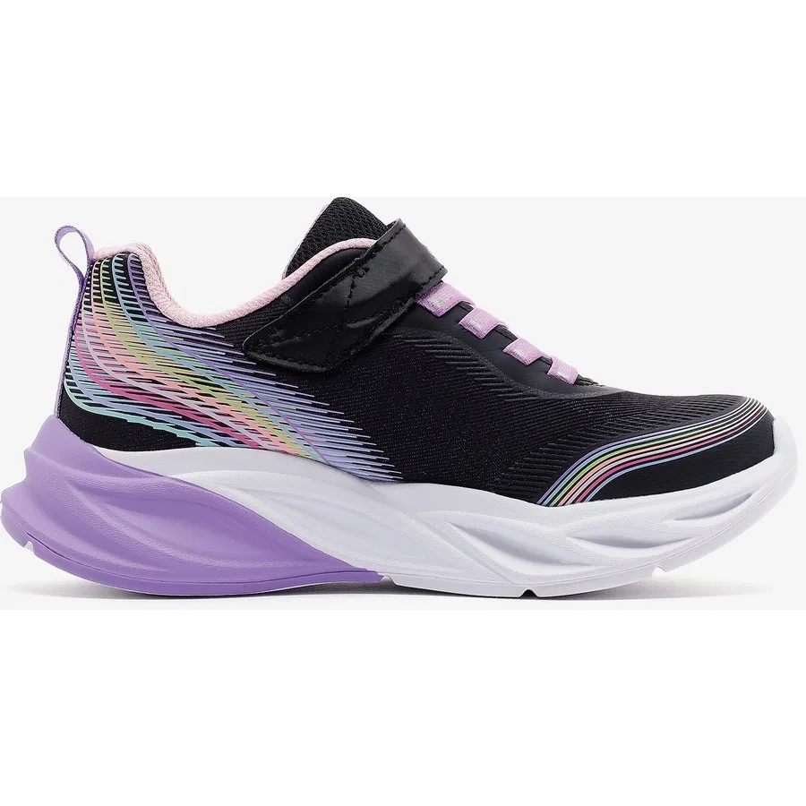 Кроссовки с подсветкой Cosmic Glow Rainbow Beam Skechers, Черный — фото 2