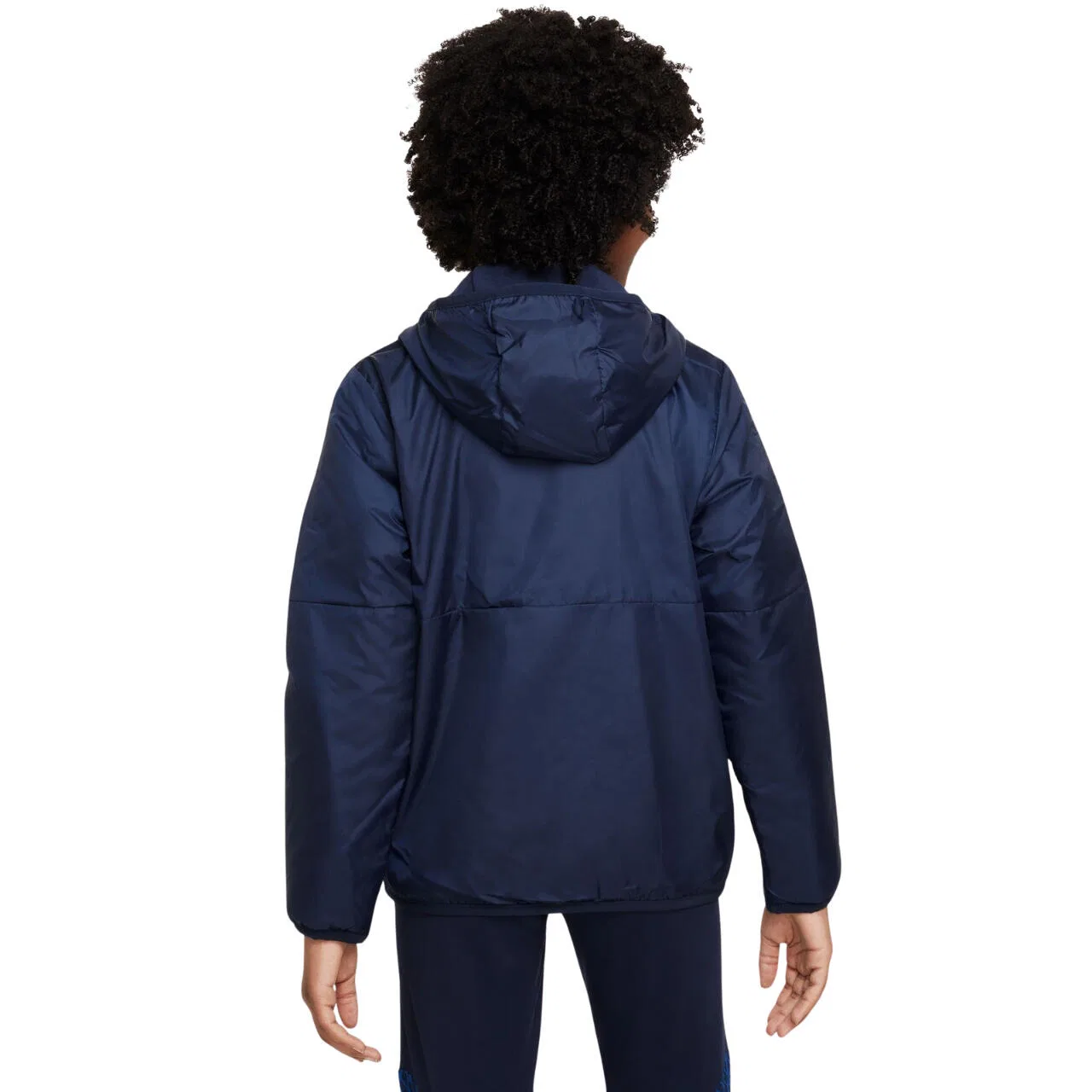 Детская куртка с капюшоном Nike Therma Repel Park, Darkblau Jeansblau — фото 2