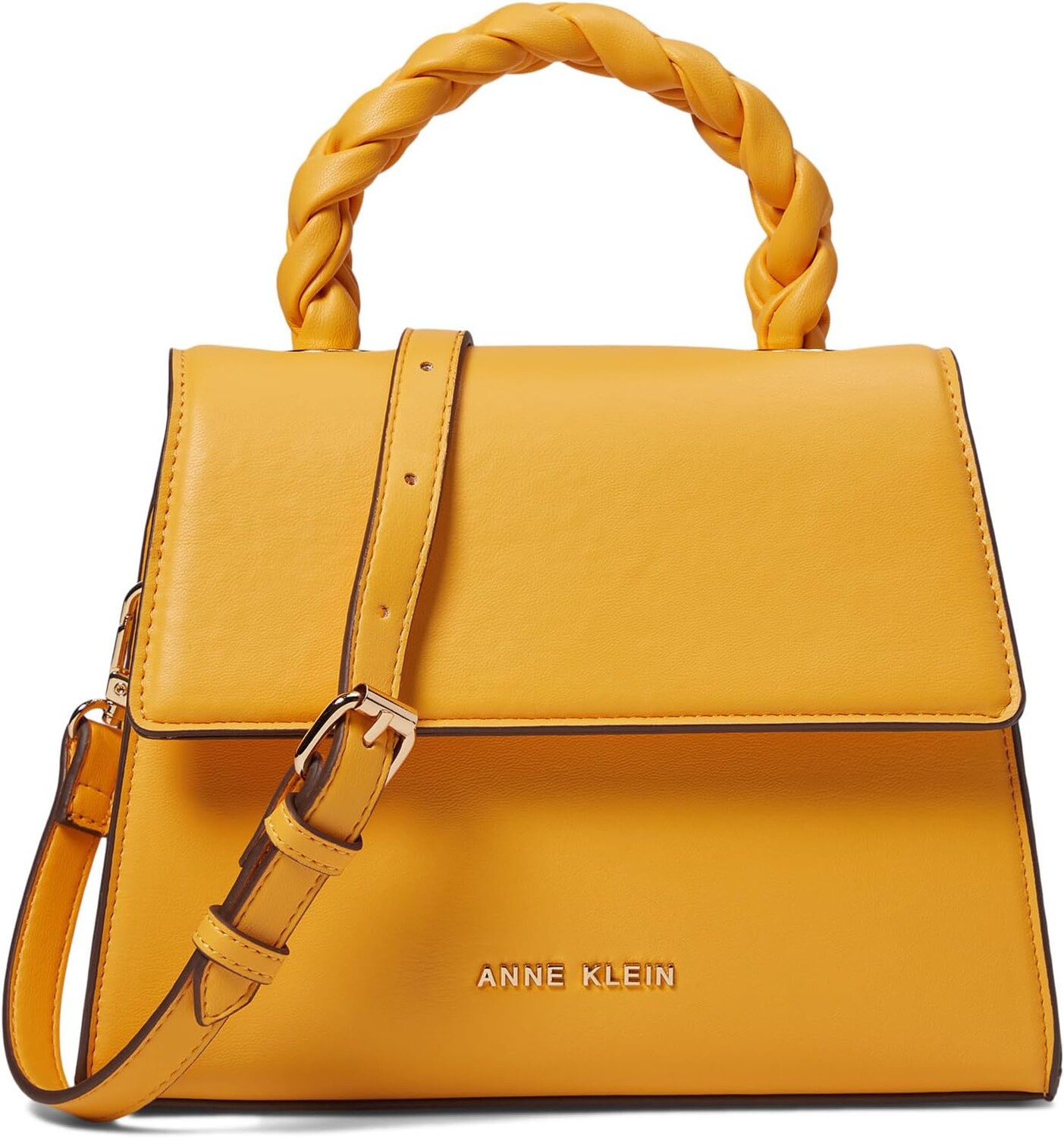 

Сумка Anne Klein Braided Top-Handle Satchel, цвет Honeycomb