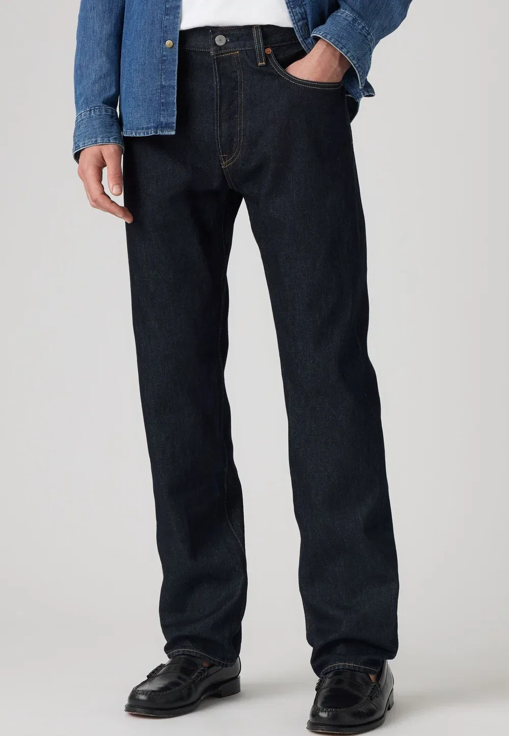 Оригинальные джинсы 501 прямого кроя Levi'S, Adapt Indigo Rinse
