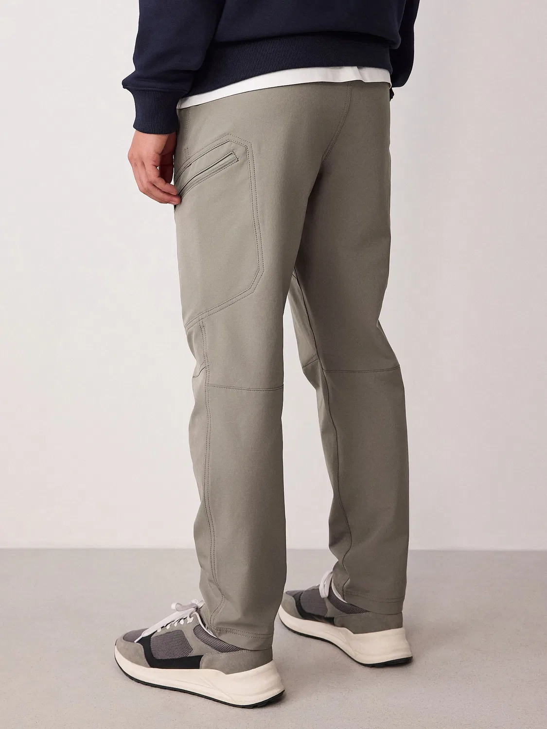 Брюки карго Slim Fit DryTech Next, серый — фото 3