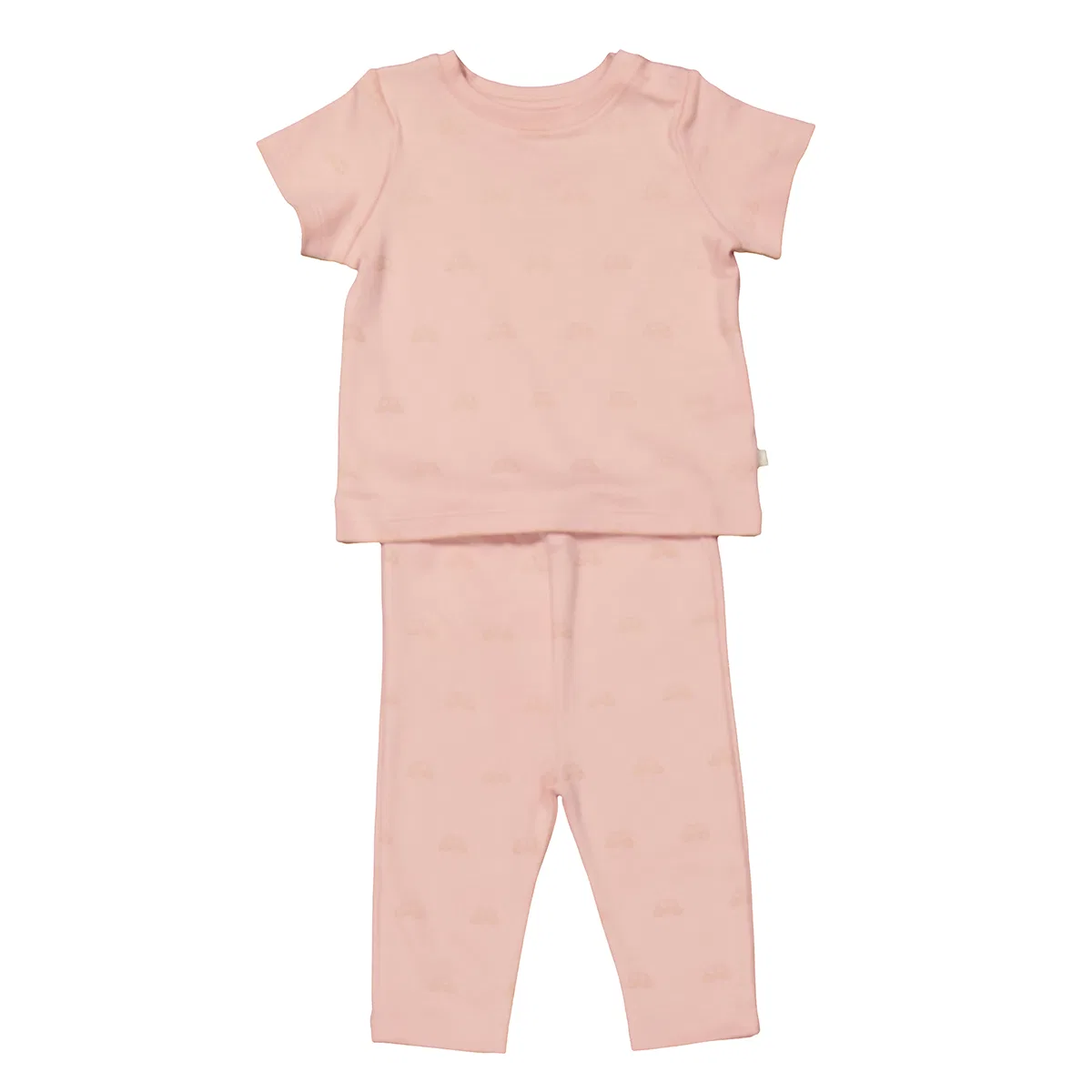Комплект из футболки и леггинсов с вышивкой крыльев ангела Infant Angel Wings Two-Piece Set Marie Chantal, Pink