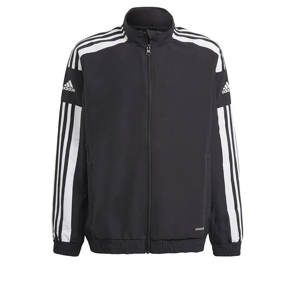 Детский спортивный жакет с длинной молнией Squadra 21 Adidas, Black