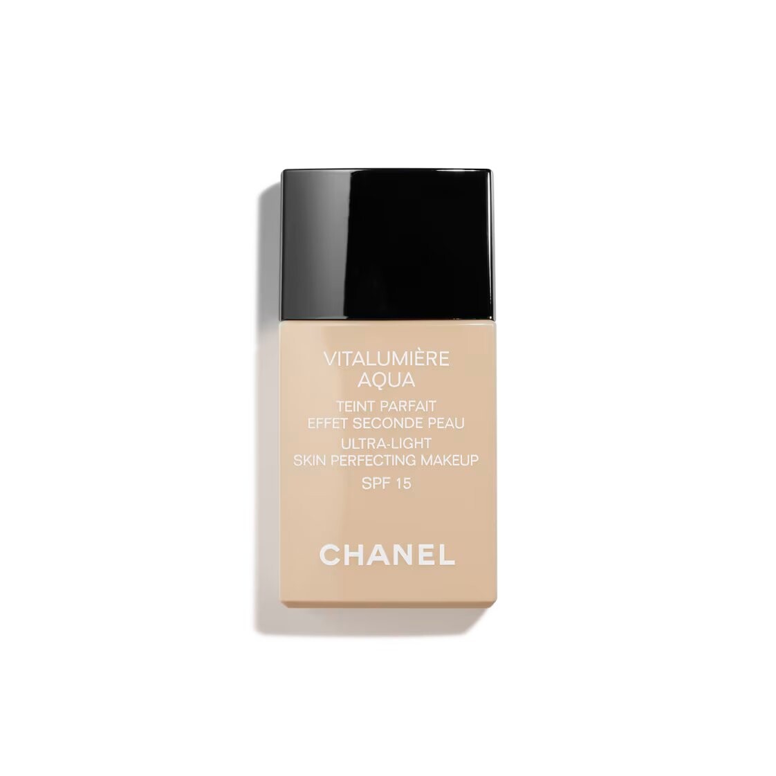 

Ультралегкий тональный флюид SPF 15 Chanel Vitalumière Aqua, 32 beige rosé