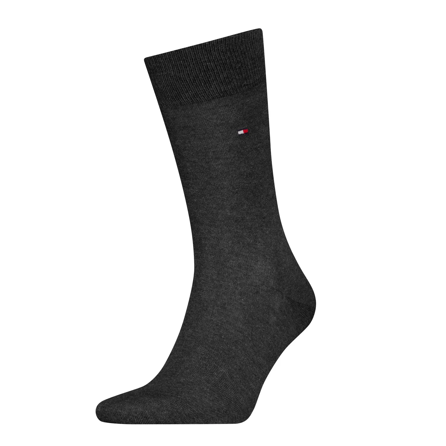 Мужские носки из хлопка с шелком Tommy Hilfiger, Dark Grey Melange