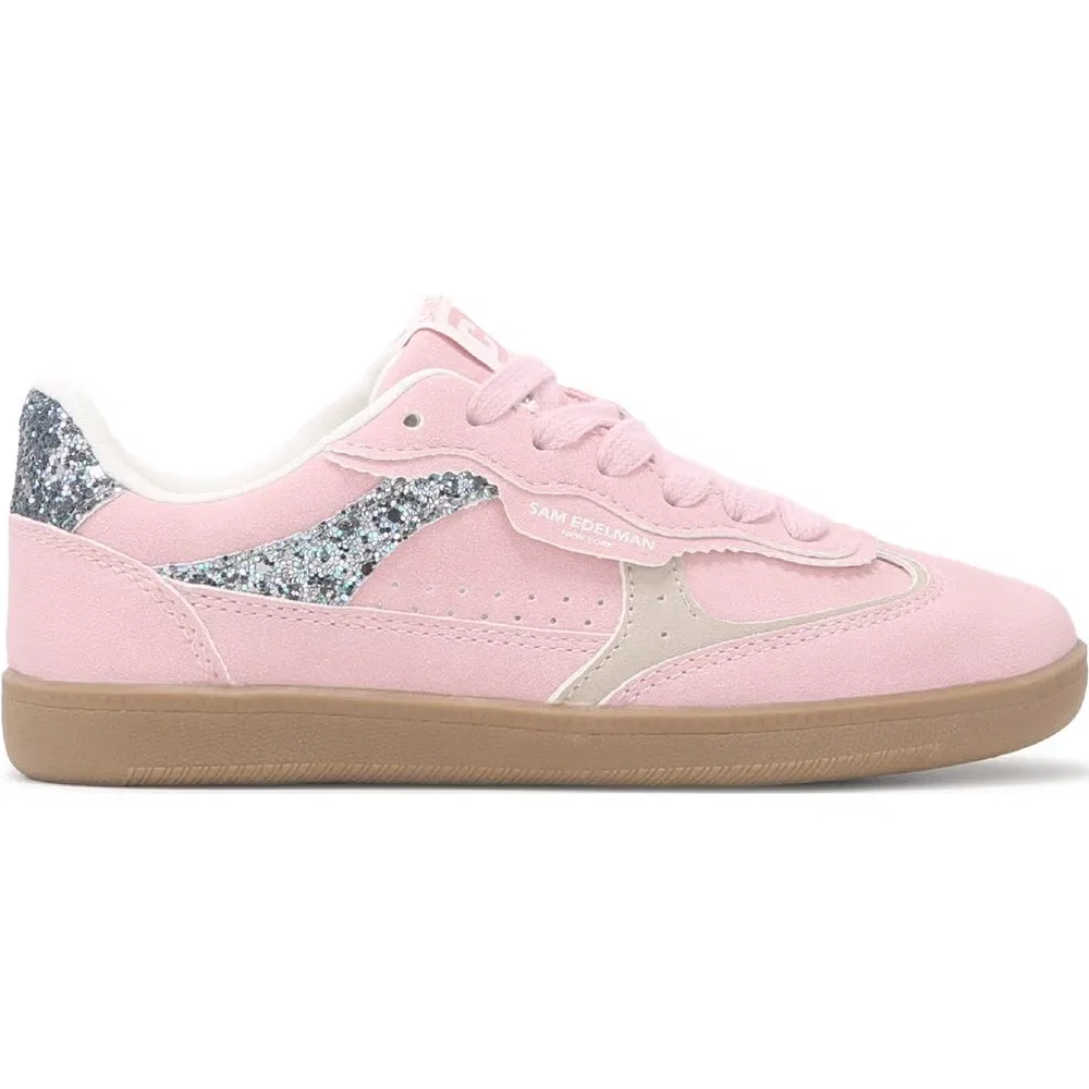 Детские кроссовки Lenny Erika Sam Edelman, Pink/Blue Glitter — фото 2