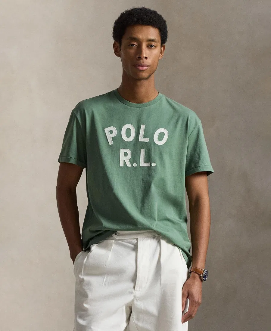 Футболка классического кроя с коротким рукавом Polo Ralph Lauren, Fatigue