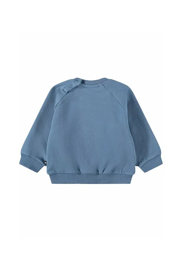 Свитшот с Smiley Molo Disc unisex, twilight blue, синий — фото 2
