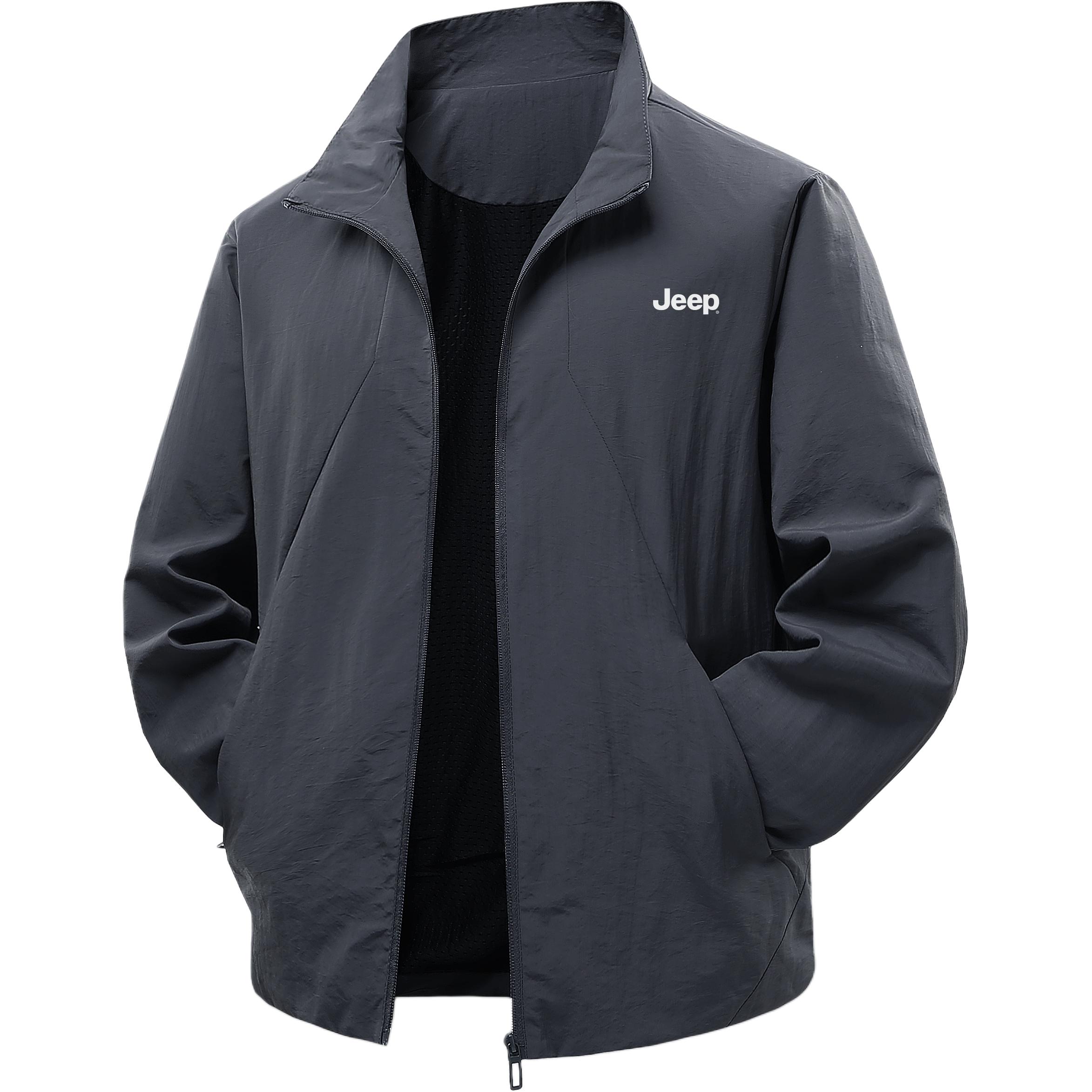 

Куртка Unisex Stand Collar Moderate Workwear Jeep, серый