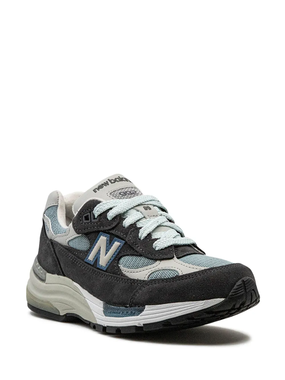 Кроссовки 992 "Kith - Steal Blue" NEW BALANCE, синий — фото 2