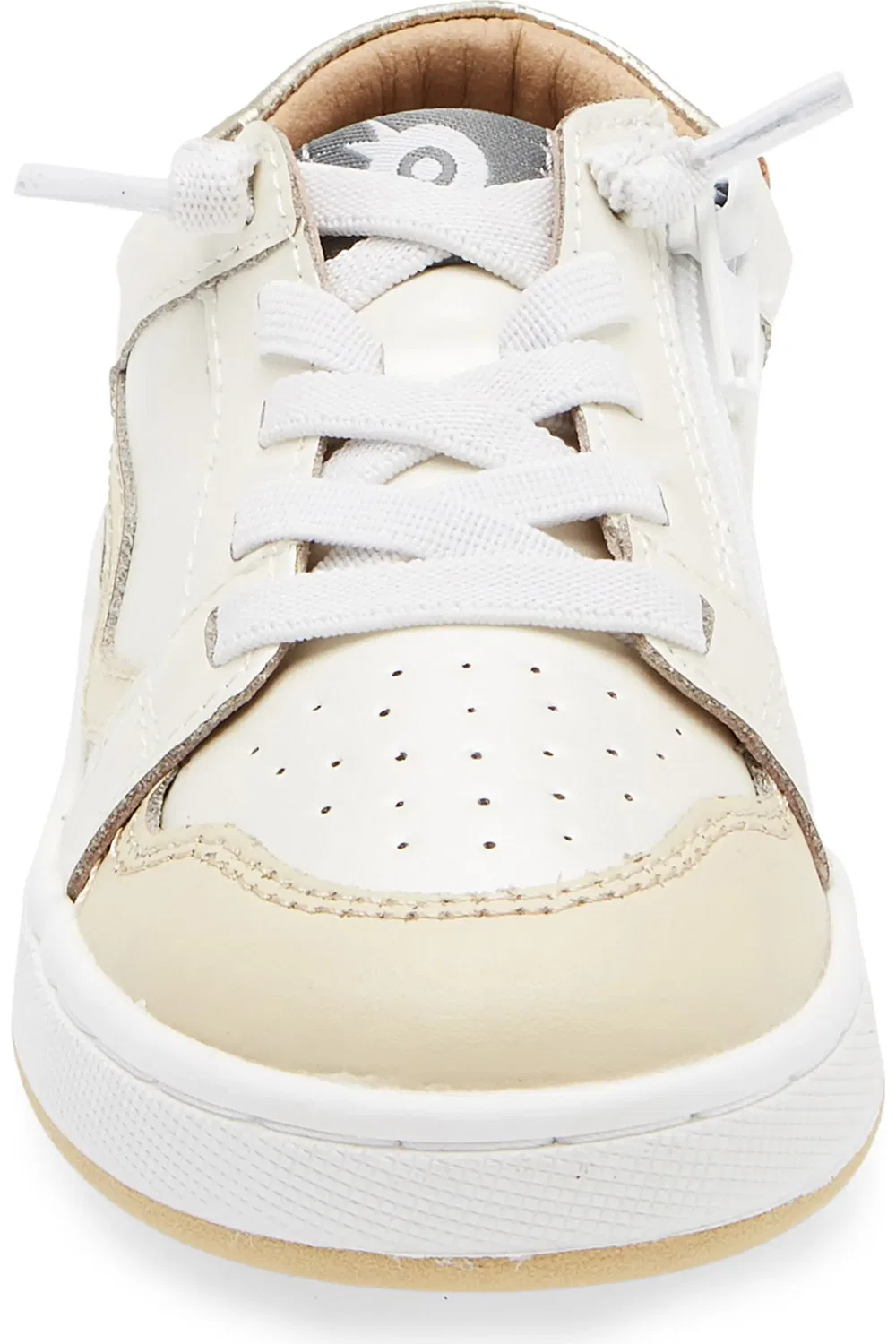 Кроссовки детские на молнии Field Runner OLD SOLES, Nacardo Blanco/Vanilla — фото 4