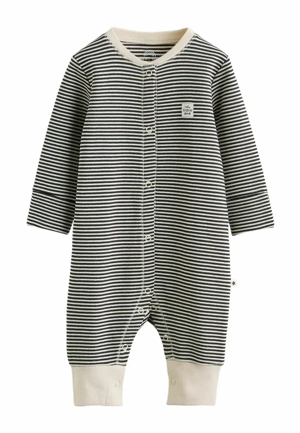 Комплект детских боди-спальных мешков 3 шт, хлопок с эластаном, Regular fit, Next, monochrome waffle — фото 3