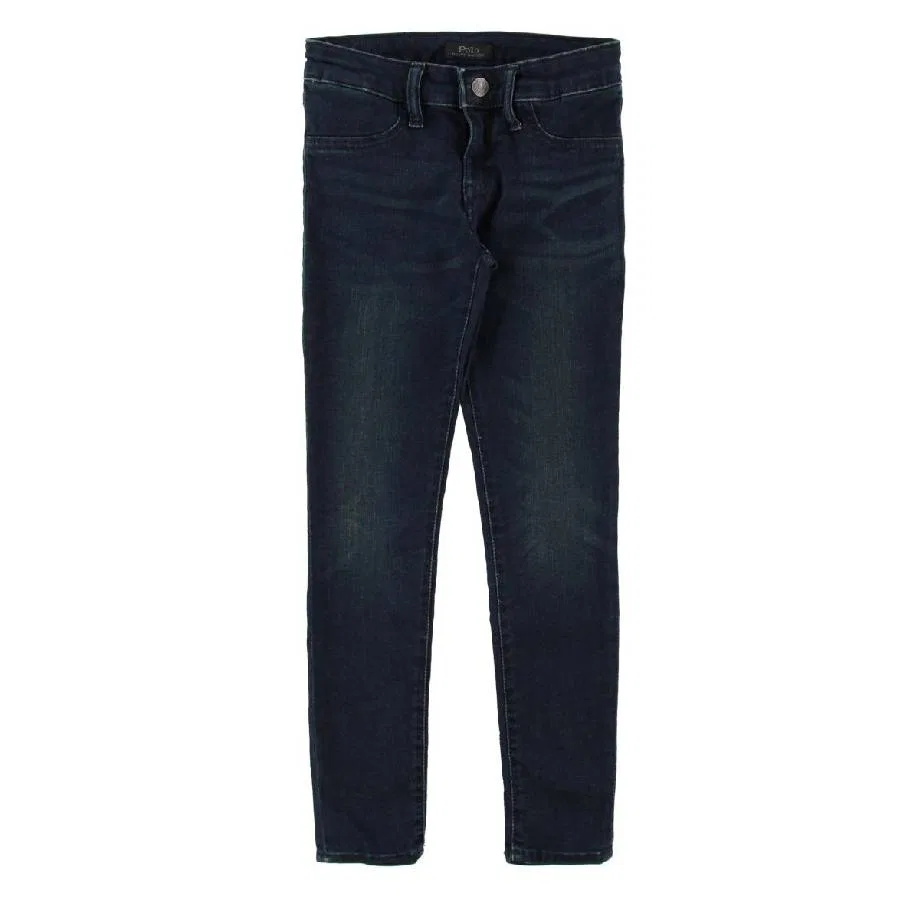Джинсы с заниженной талией Aubrie Low-Rise Straight-Leg Polo Ralph Lauren, Lucey Wash