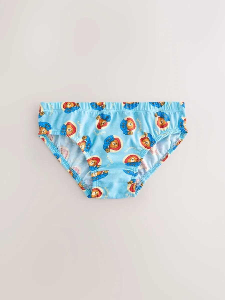 Трусики Next Underpants "Медвежонок Паддингтон" в королевском синем и светло-желтом цветах — фото 3