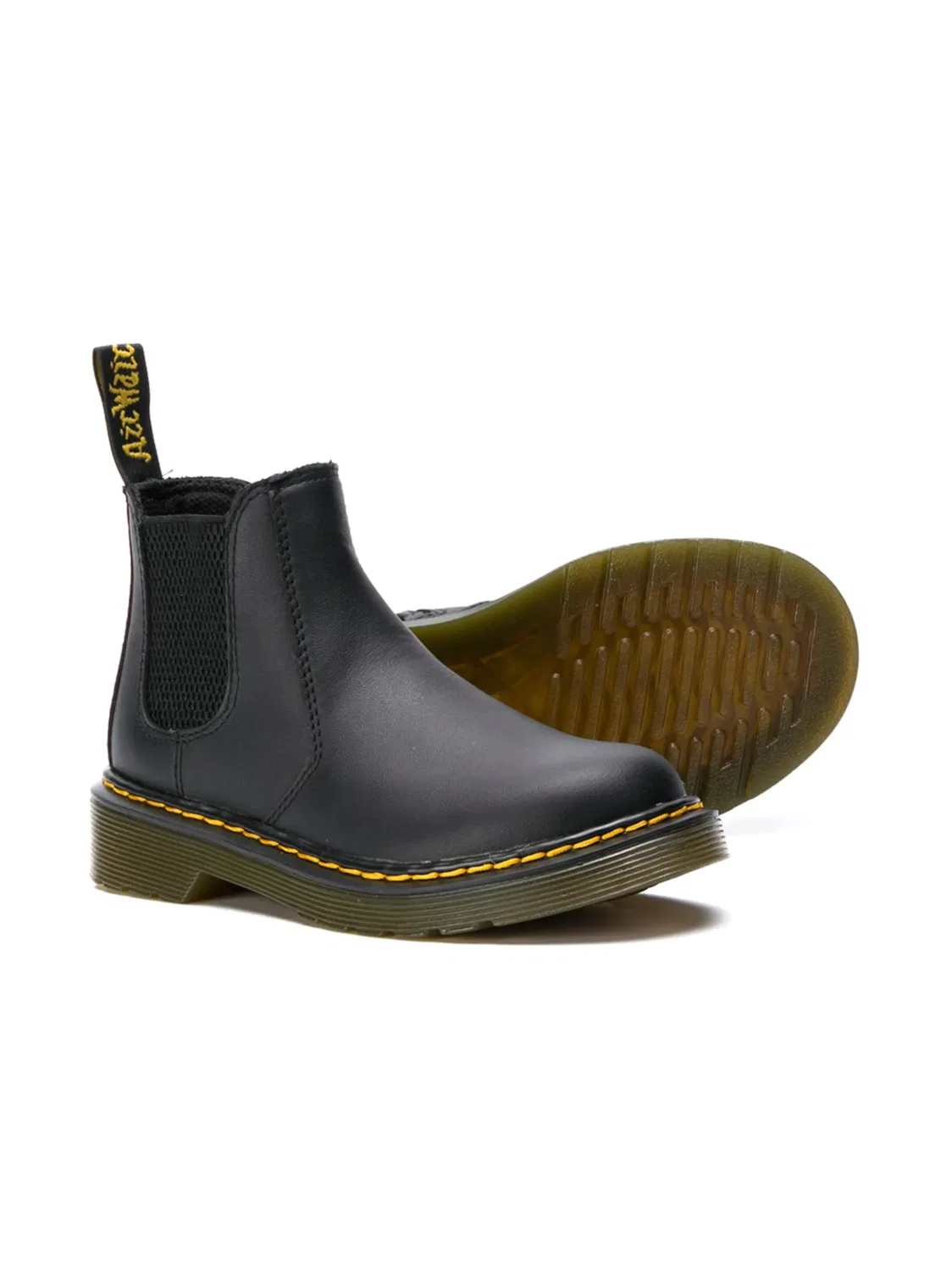 Ботинки Chelsea из мягкой кожи Dr. Martens, черный — фото 2