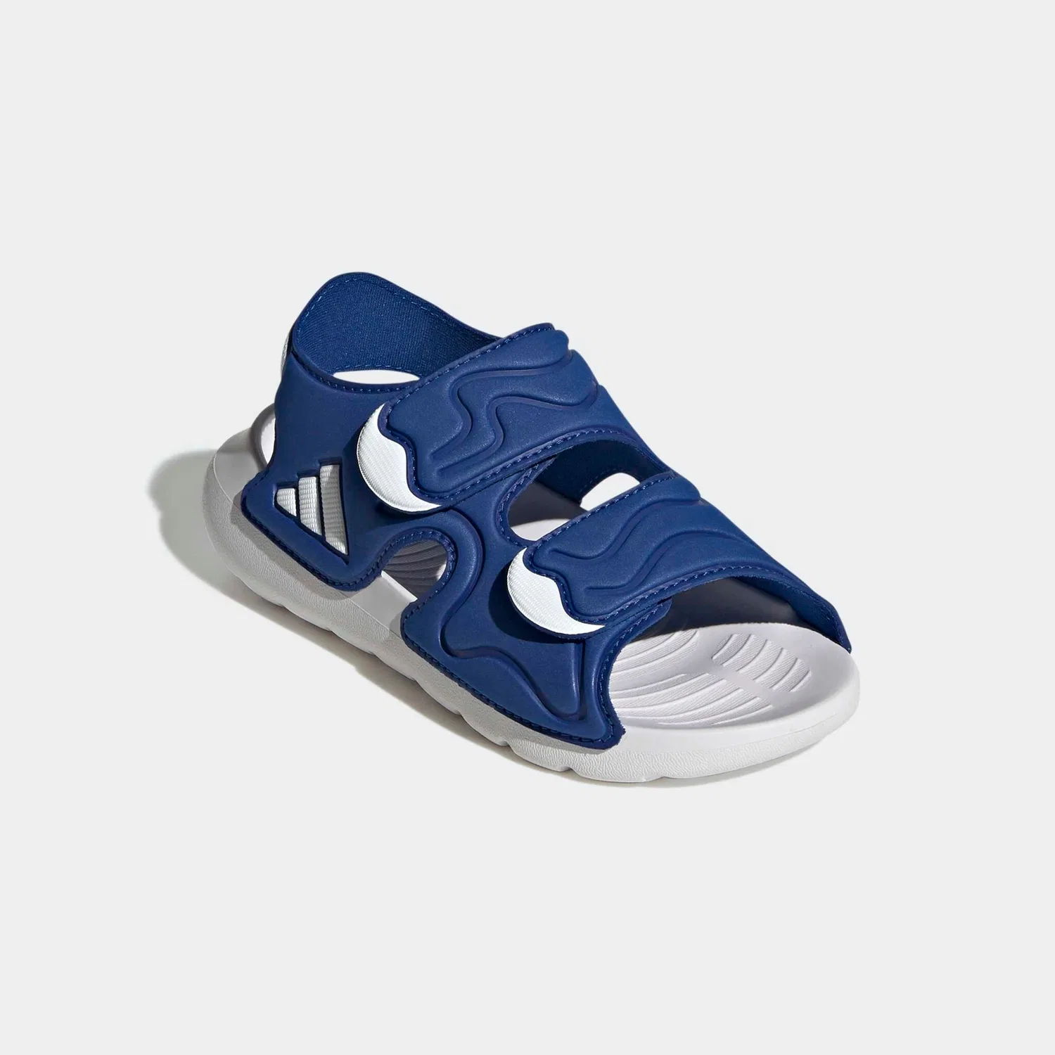 Детские сандалии с регулируемыми ремешками Adidas, Royal Blue/White/Royal Blue