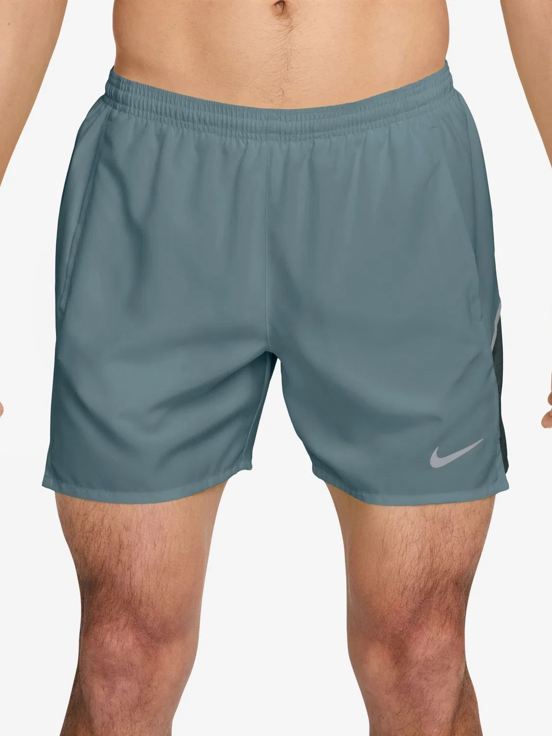Шорты для бега Miler Dri-FIT 5 дюймов Nike, Mineral Slate