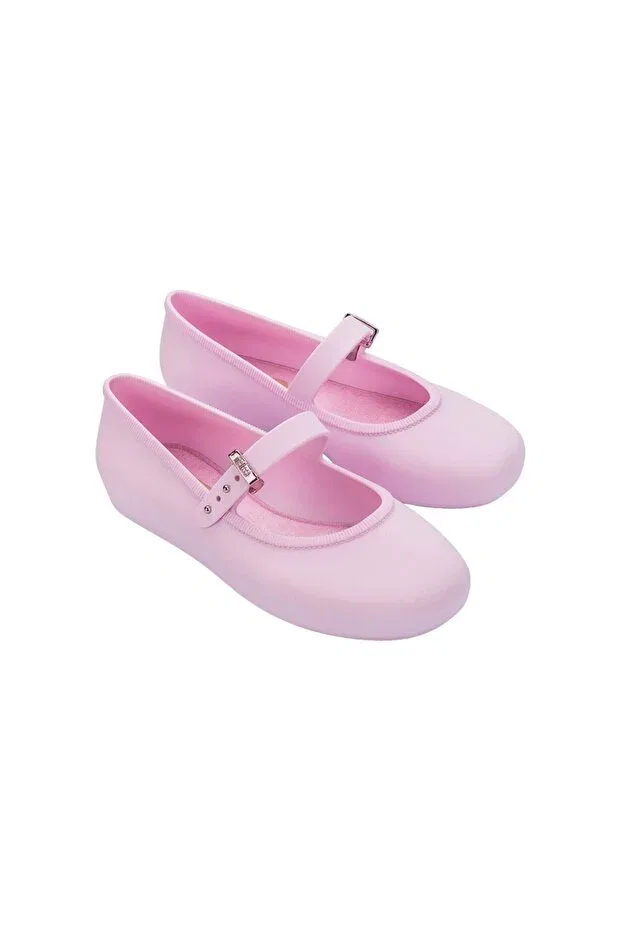 Детские балетки для девочек с принтом Soft Ballerina Inf Mini Melissa, Pink — фото 2