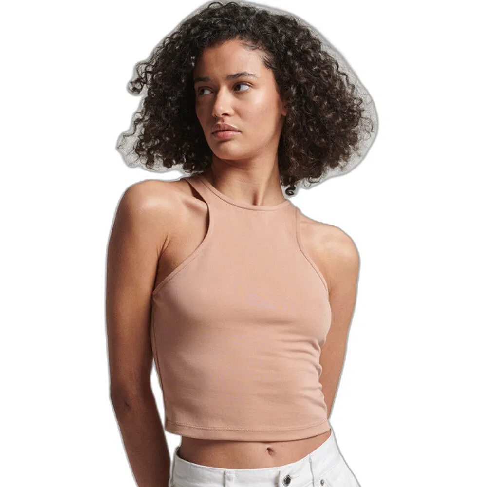 Женский топ без рукавов Superdry Studios, Beige