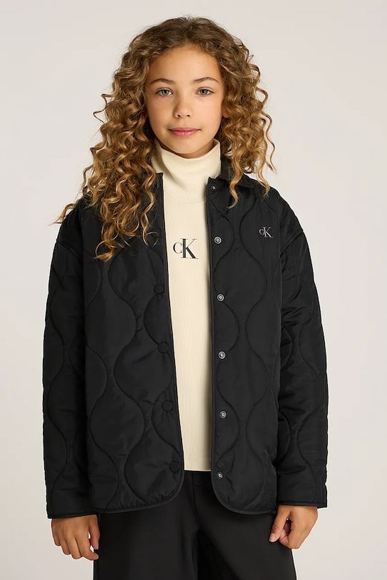 

Детская куртка Calvin Klein Jeans, черный