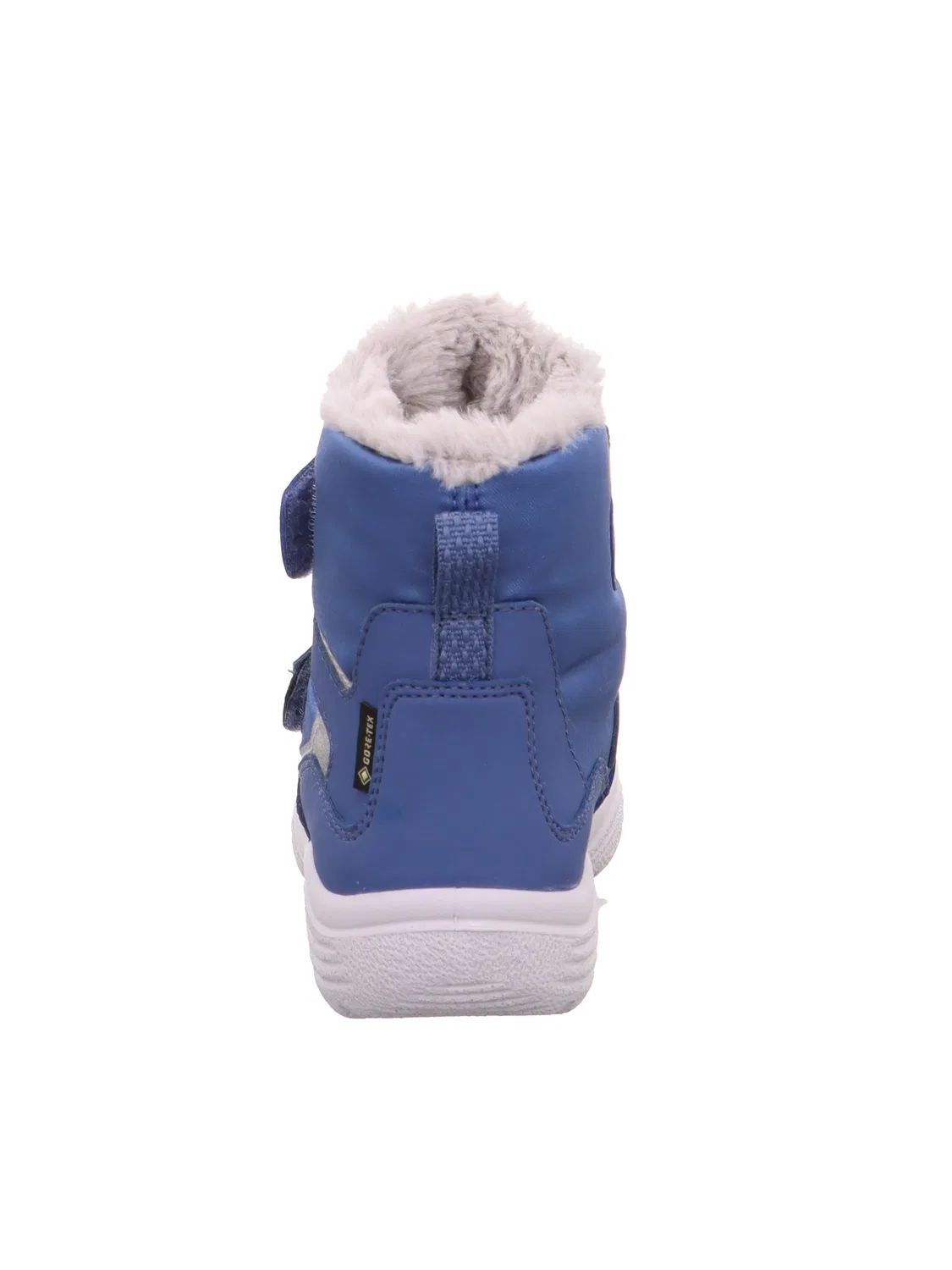 Детские снежные ботинки для девочек с принтом Cristallo Superfit, Blue Light Grey — фото 3