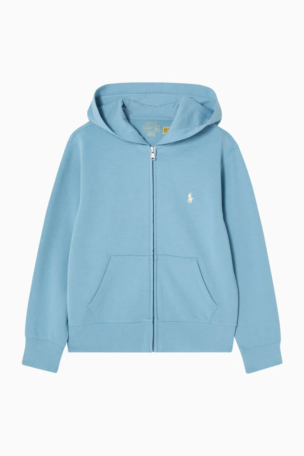 Худи на молнии хлопковое Polo Ralph Lauren