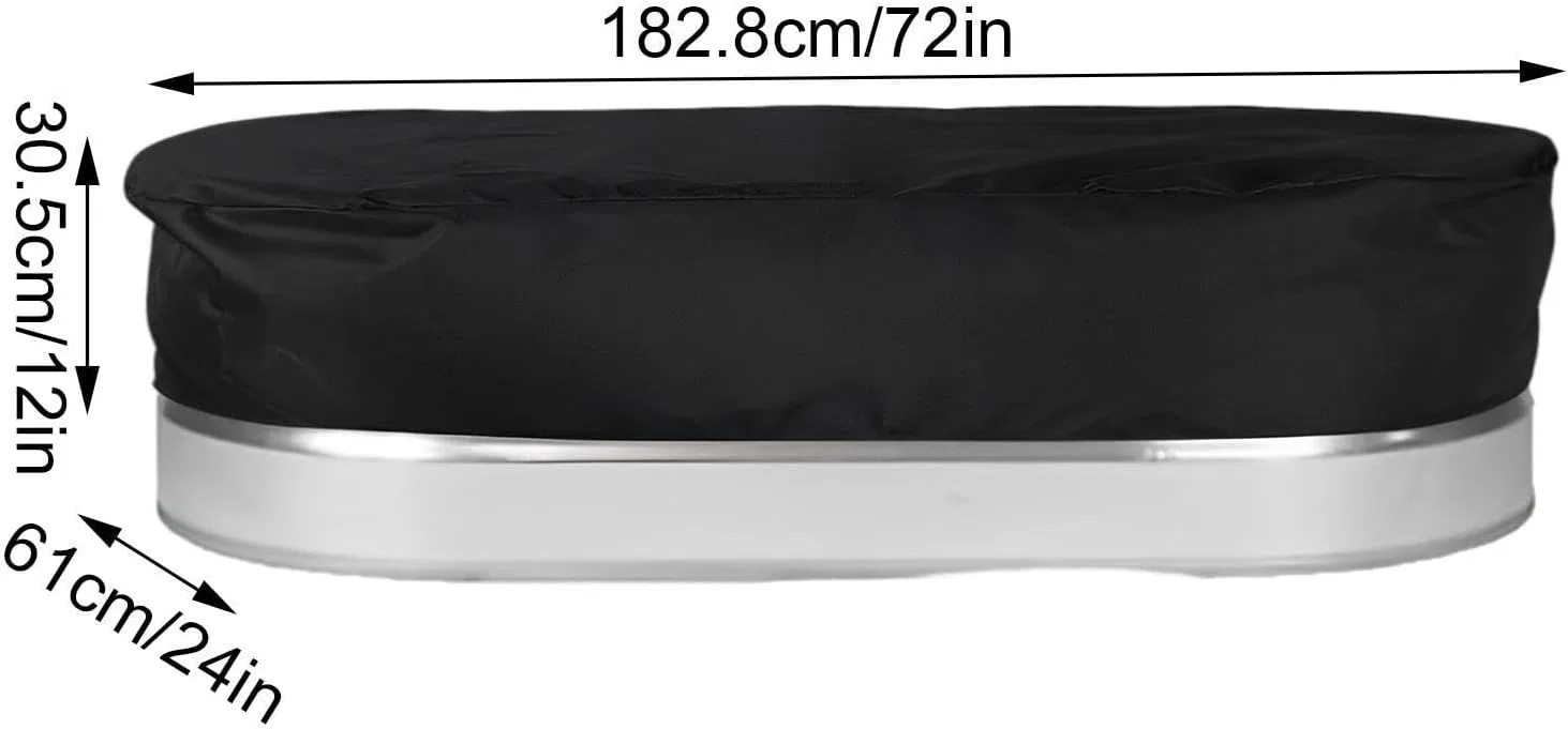 Чехол для резервуара из оксфордской ткани, 420D, Generic, 1.2x1.8x2.4 м — фото 4