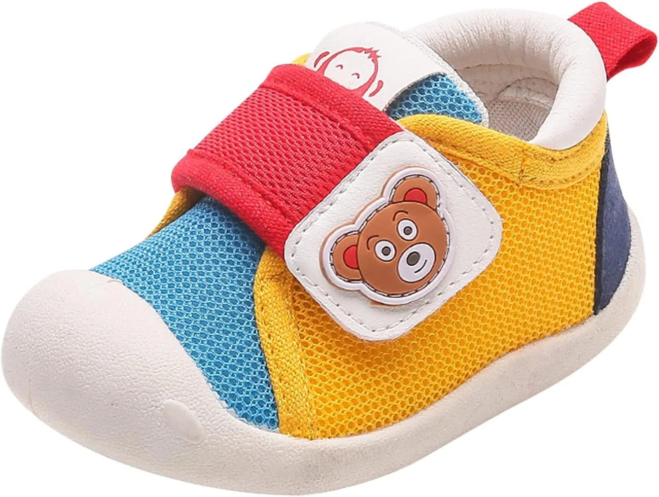 Детские кроссовки для девочек нескользящие First Walkers, Yellow
