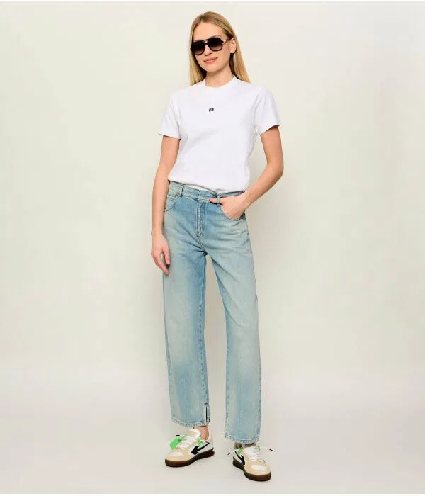 Женский комплект футболок 2-pack Regular Fit Dsquared2, белый — фото 2