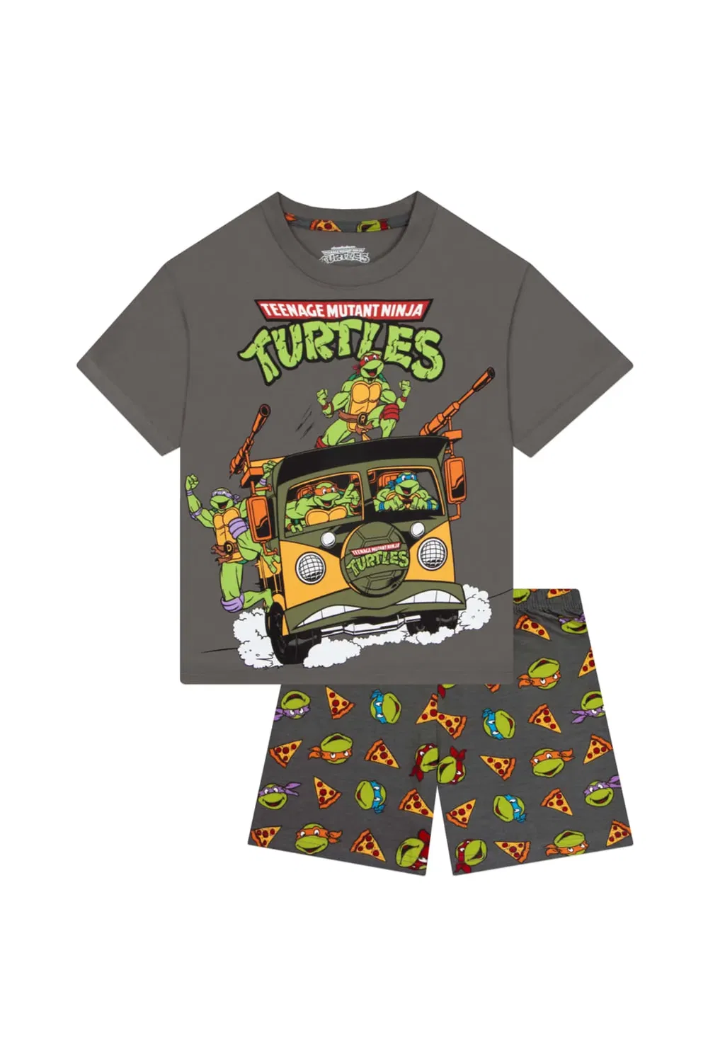 Детская пижама с коротким рукавом Teenage Mutant Ninja Turtles, Multi