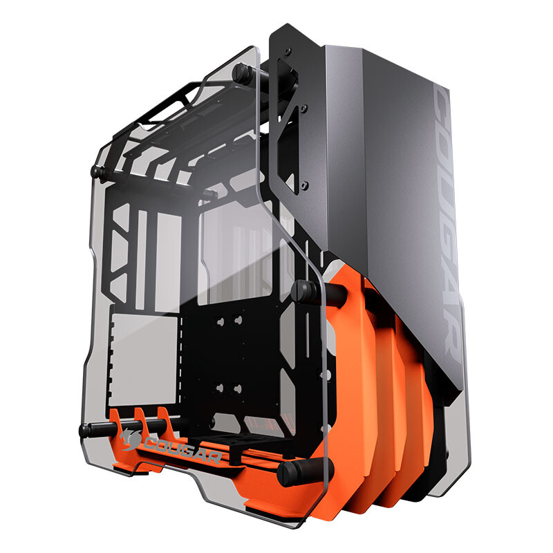 

Корпус Cougar Blazer S, Mid Tower, черный/оранжевый