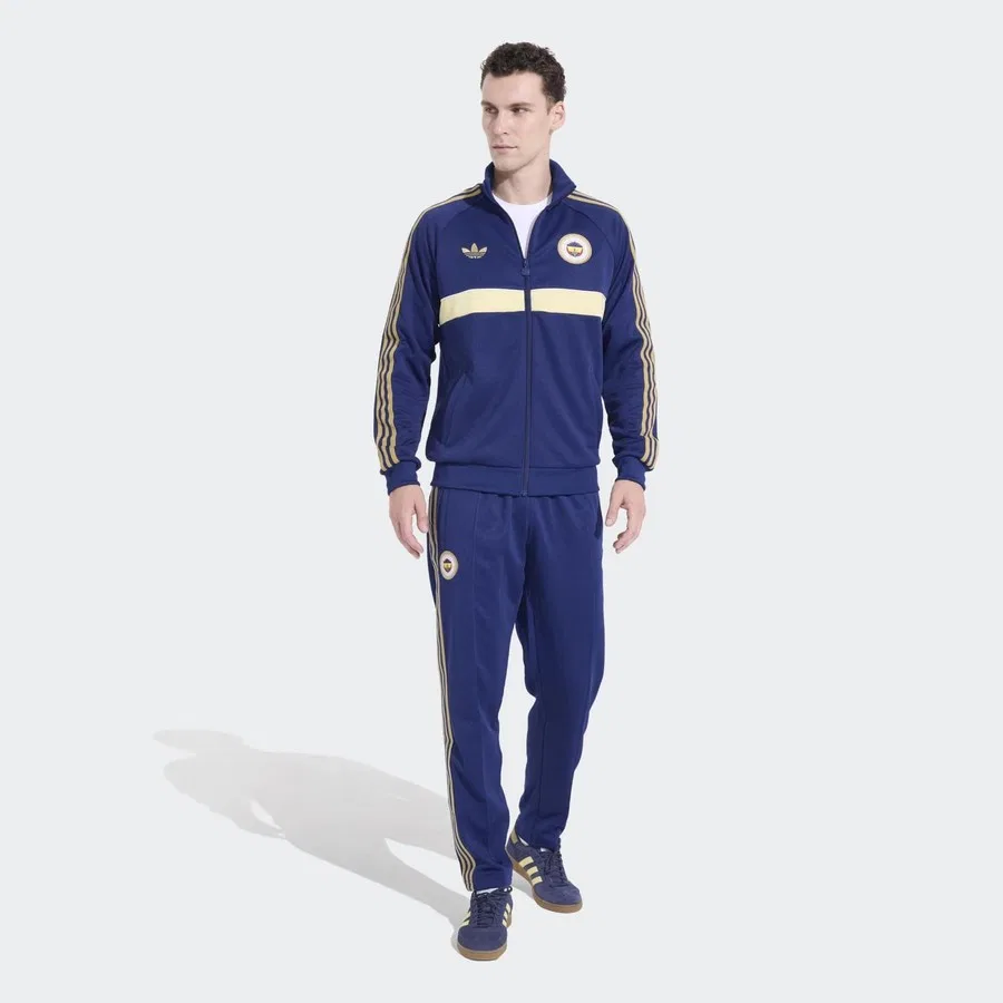 Мужская куртка adidas Fenerbahce Istanbul Originals, Синий — фото 4