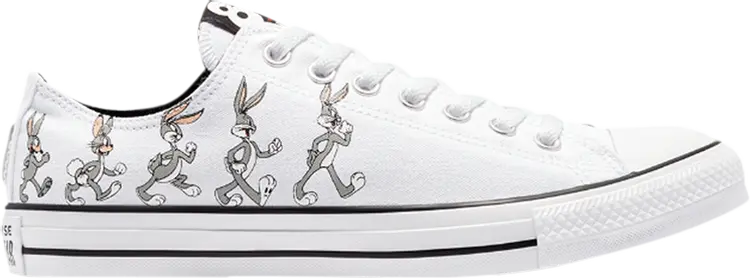 

Кроссовки Converse Looney Tunes x Chuck Taylor All Star Low 80th Anniversary - Bugs Bunny, белый, Белый;серый, Кроссовки Converse Looney Tunes x Chuck Taylor All Star Low 80th Anniversary - Bugs Bunny, белый
