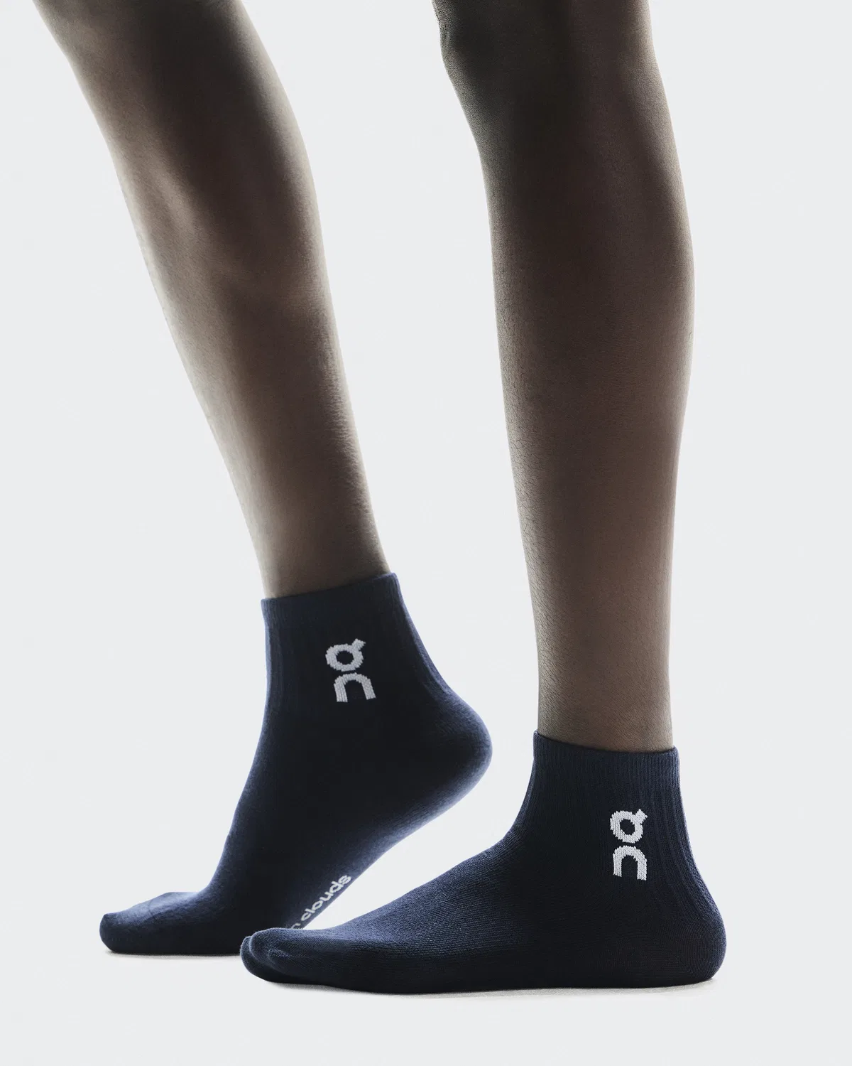 Детские носки с логотипом, комплект из 3 пар, Logo Sock Mid, On, Navy — фото 3
