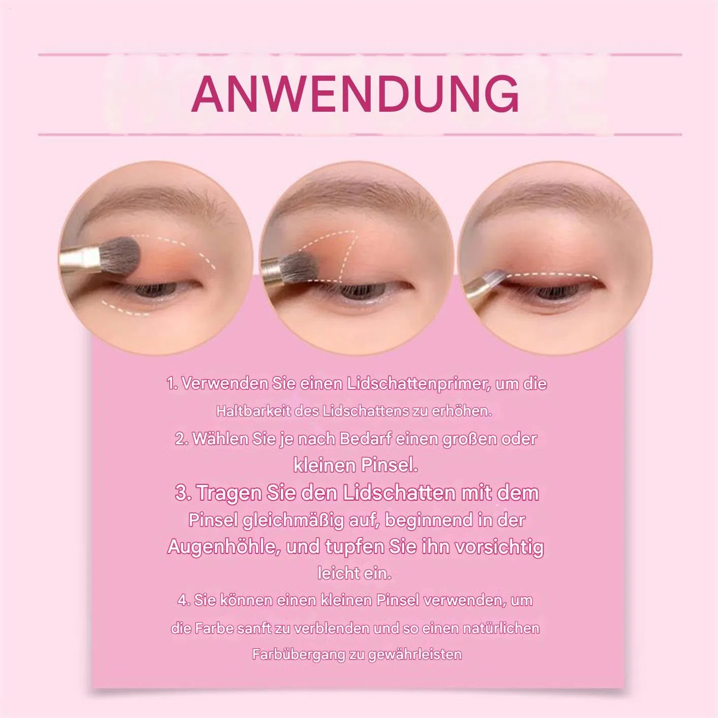 Палетка теней для век Wealthy Eyeshadow, Generisch, 1 шт, 1.5 г, Red — фото 4