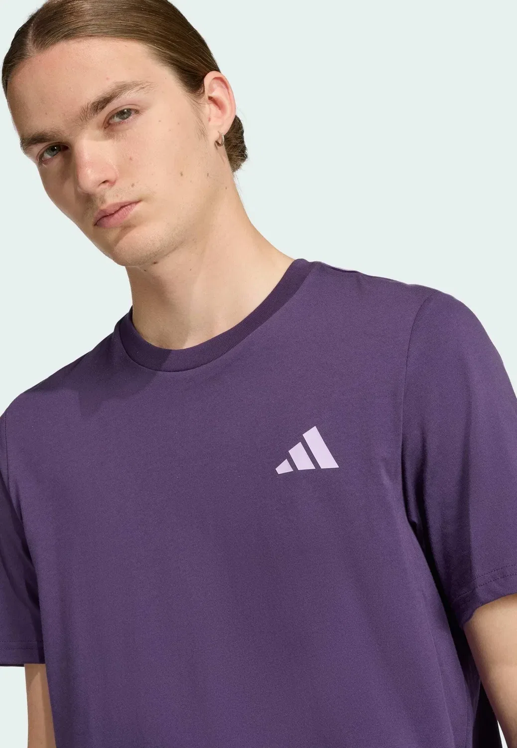 Футболка с принтом Adidas Originals, Aurora Plum — фото 3