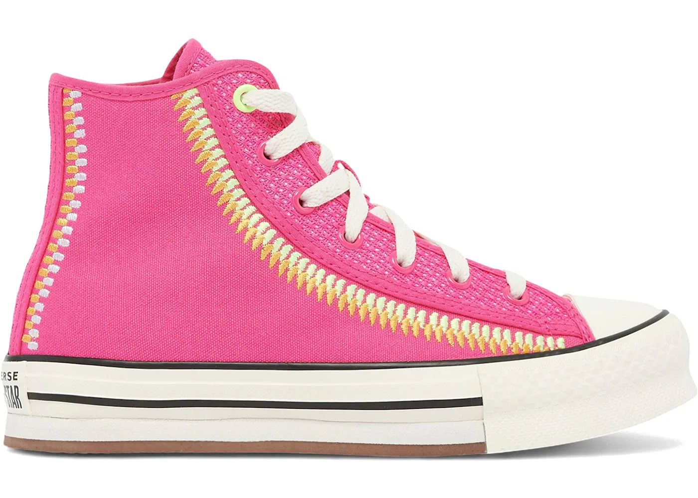Детские кроссовки с высокой платформой Converse Chuck Taylor All Star EVA Lift Hi Converse, Astral Pink/Vapor Violet