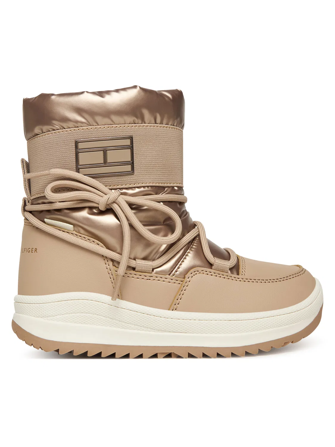 Снегоступы для девочки Snow Boot Tommy Hilfiger, бежевый