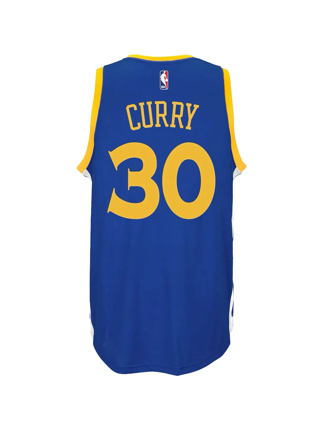 Топ Golden State Warriors без рукавов Adidas, синий — фото 2